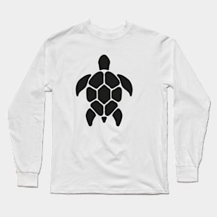 black sea turtle Long Sleeve T-Shirt